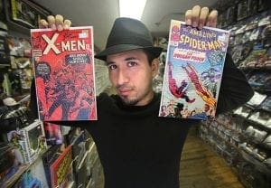 spiderman and x men comic books